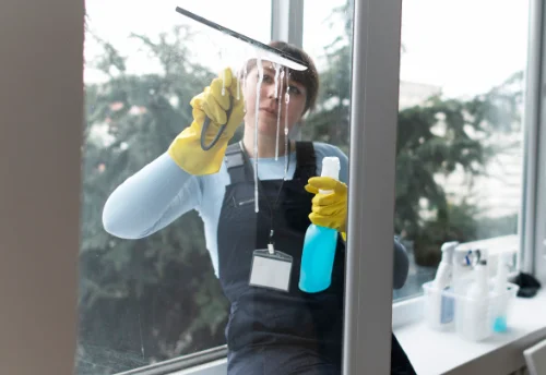 Nettoyage de vitres intérieures et extérieures à Saint-Quentin-de-Baron